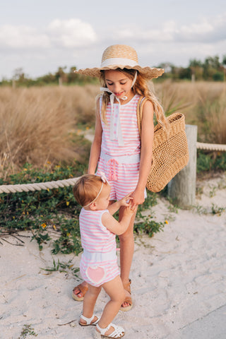 Candy Striped Romper