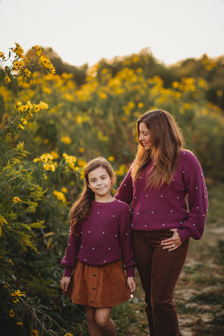 Women's Orchid Pearl Sweater