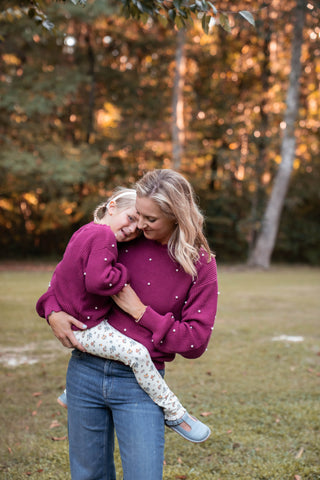 Orchid Pearl Sweater