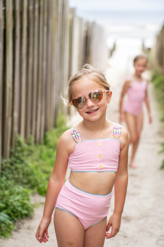 Sweetheart Splash High Waisted Bikini