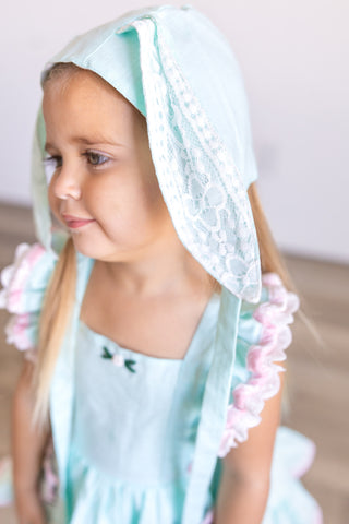 *PREORDER* Mint Bunny Bonnet