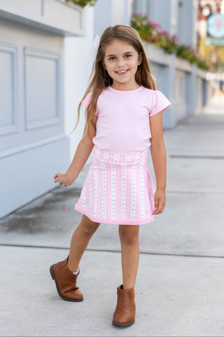Pink Charm Skort