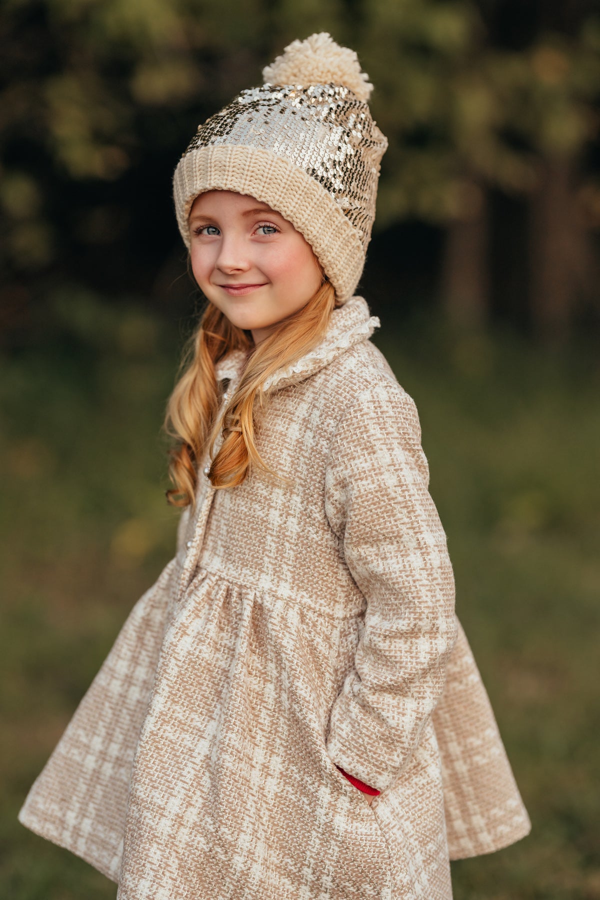 Snowflake Shimmer Coat