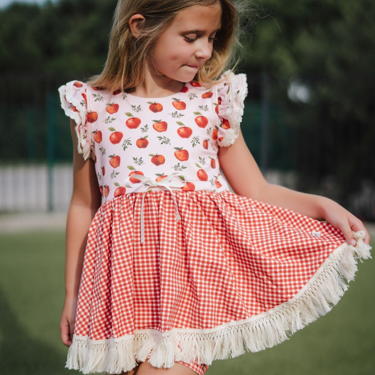 Vintage Apple Tunic Set