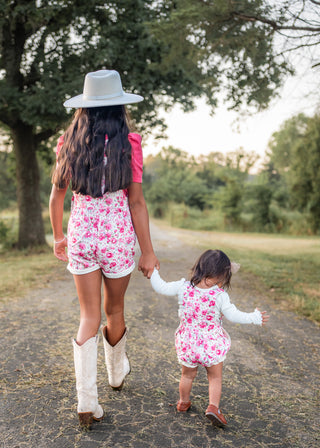 Prairie Rose Bloomer Overalls