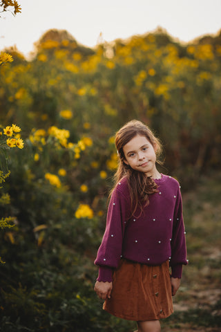 Orchid Pearl Sweater