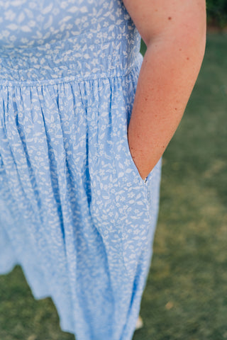 Women's Denim Daisies Dress