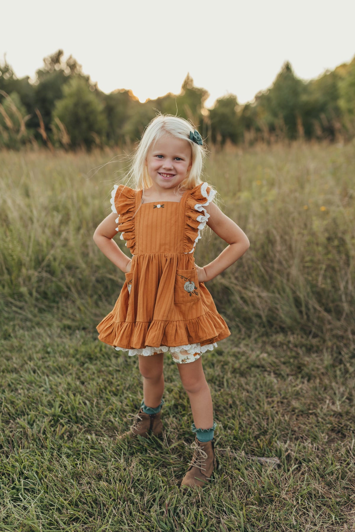 Pretty as a Pumpkin Pinafore