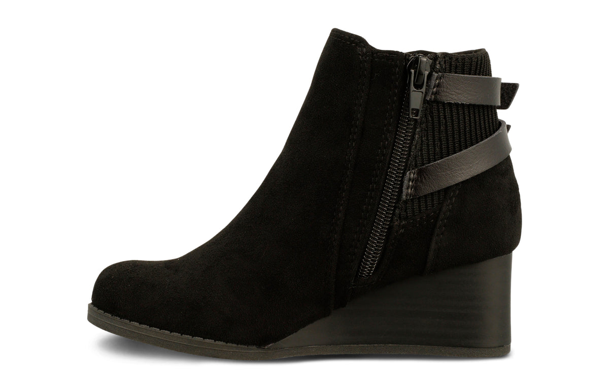 Pippy Wedge Boot - Black