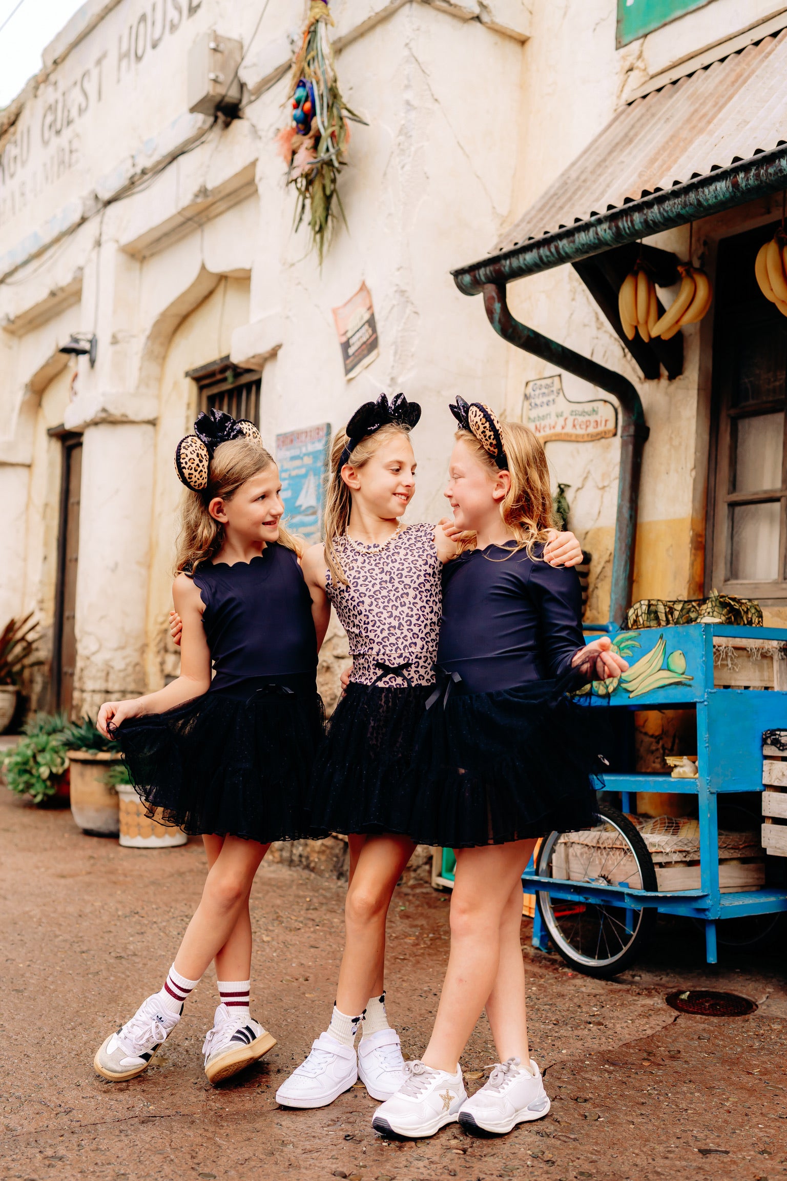 Girls Leopard Athletic Dress | Tulle Skirt Girls Leopard Athletic Dress | Tulle Skirt