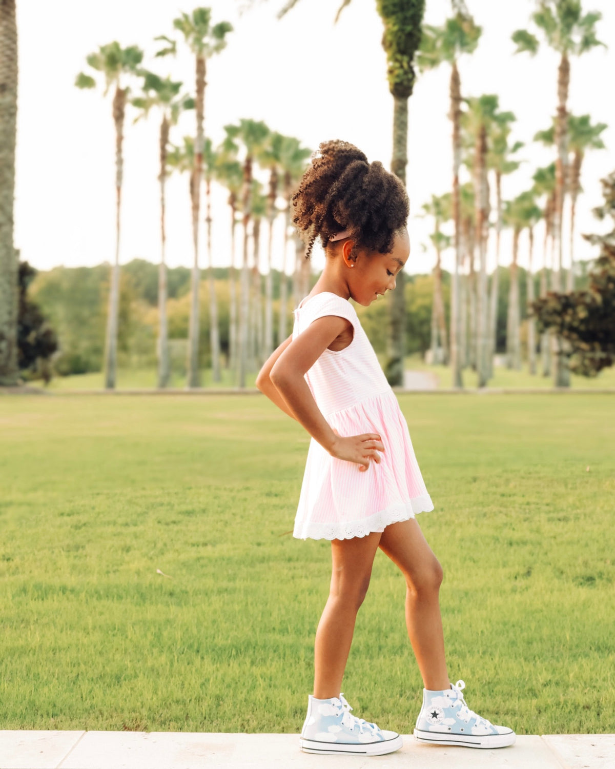 Playful Pink Stripe Comfort Set