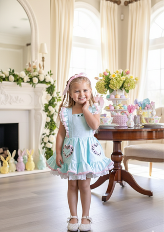 *PREORDER* Mint Easter Pinafore