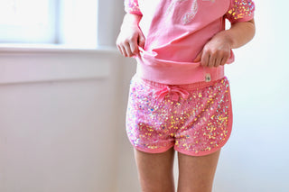 Sparkle Sport Set ~ Pink Bow
