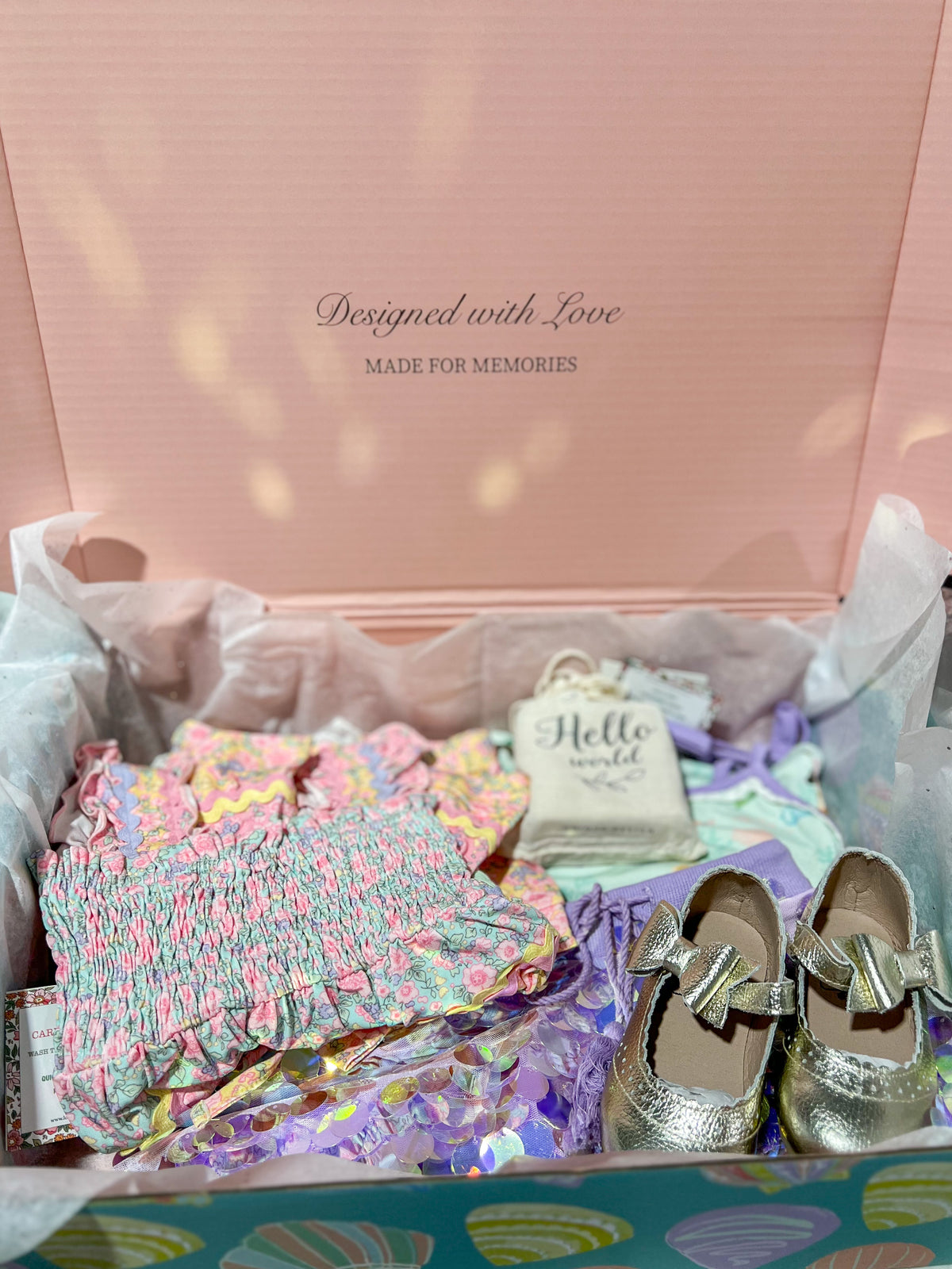 Summer Baby Girl Gift Box
