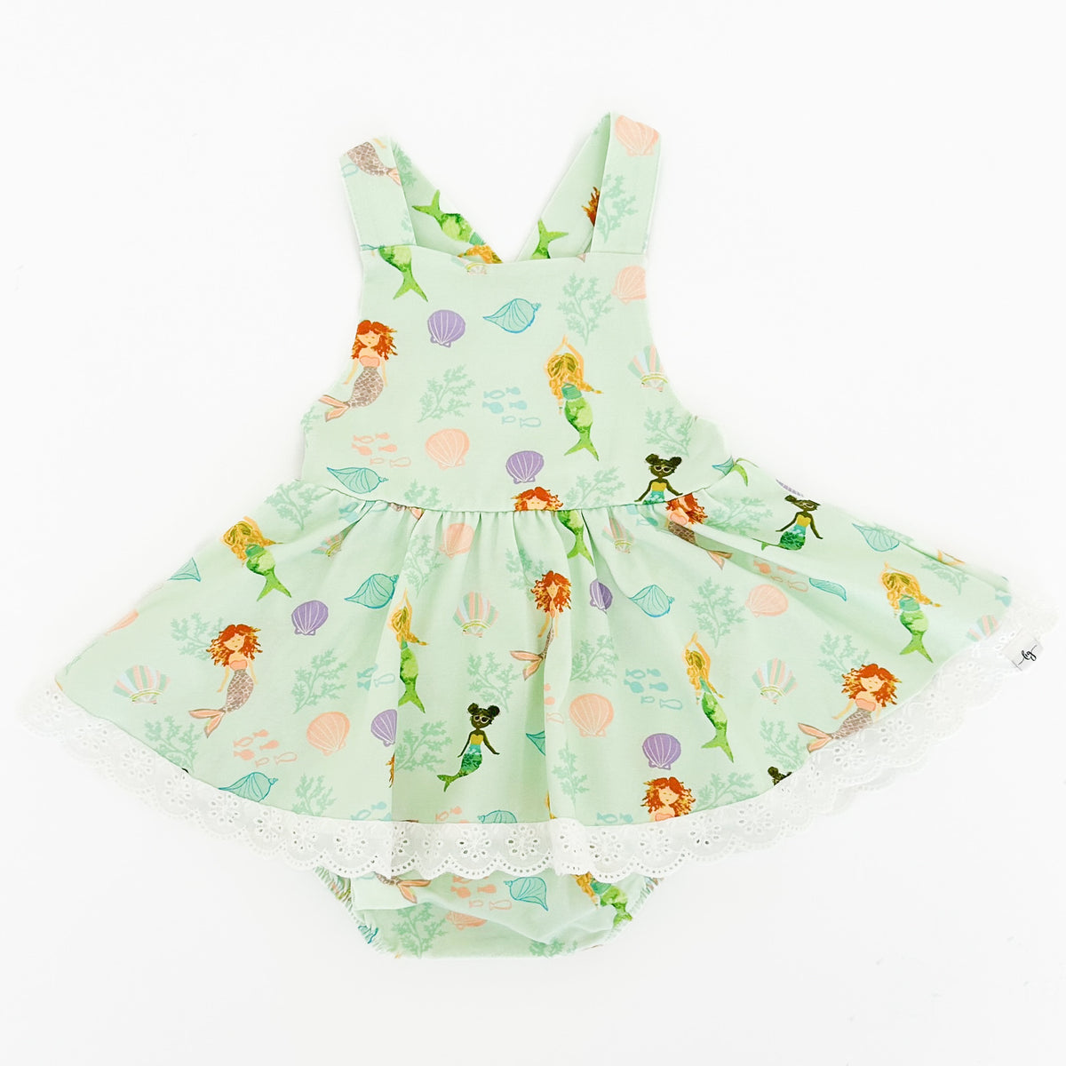 Enchanted Mermaid Skirted Romper