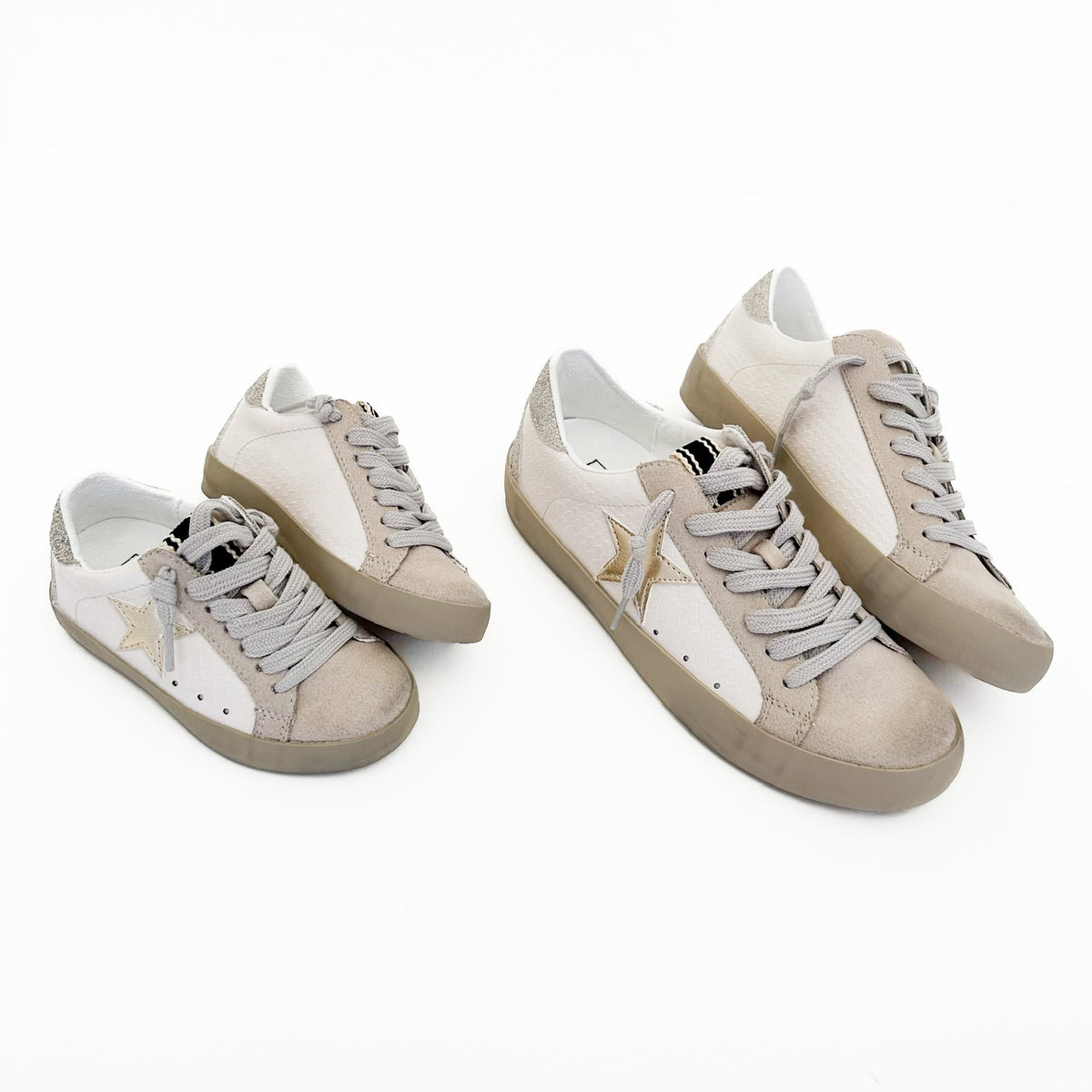 Paula Bone Snake Sneakers- Mommy &amp; Me