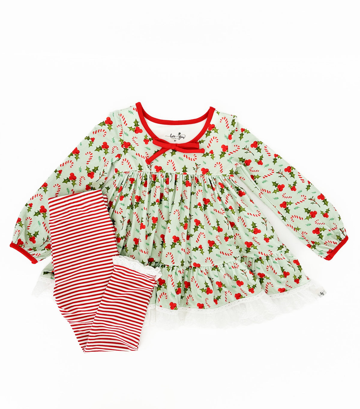 Mint Berry Candy Cane Playset