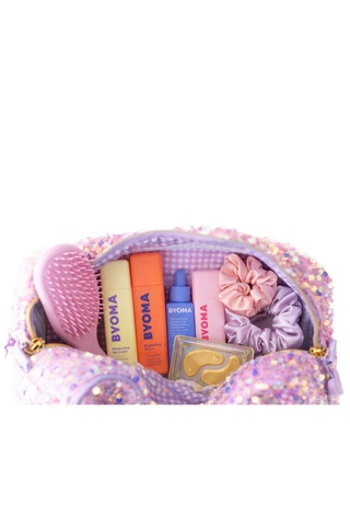 *PREORDER* Bow Sequin Toiletry Bag