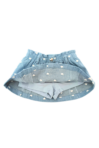 Candyland Denim Skort