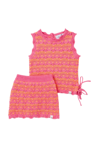 Sunset Knit Skort Set