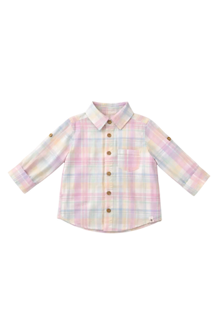 Taffy Plaid Button-up Shirt