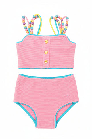 Sweetheart Splash High Waisted Bikini