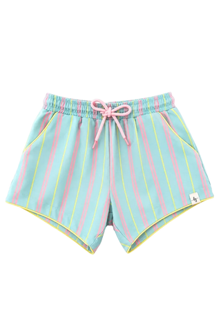 Boardwalk Striped Boy Shorts