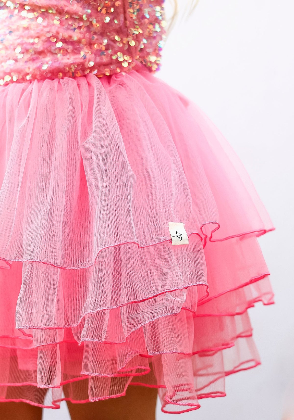 *PREORDER* Sparkle in Pink Dress and Bloomer Set