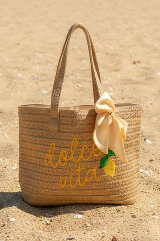 Straw & Sun Tote–Dolce Vita