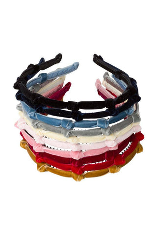 Rosebud Headband - Pale Pink
