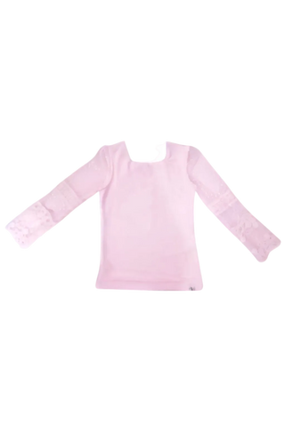 Pink Lace Layering Shirt