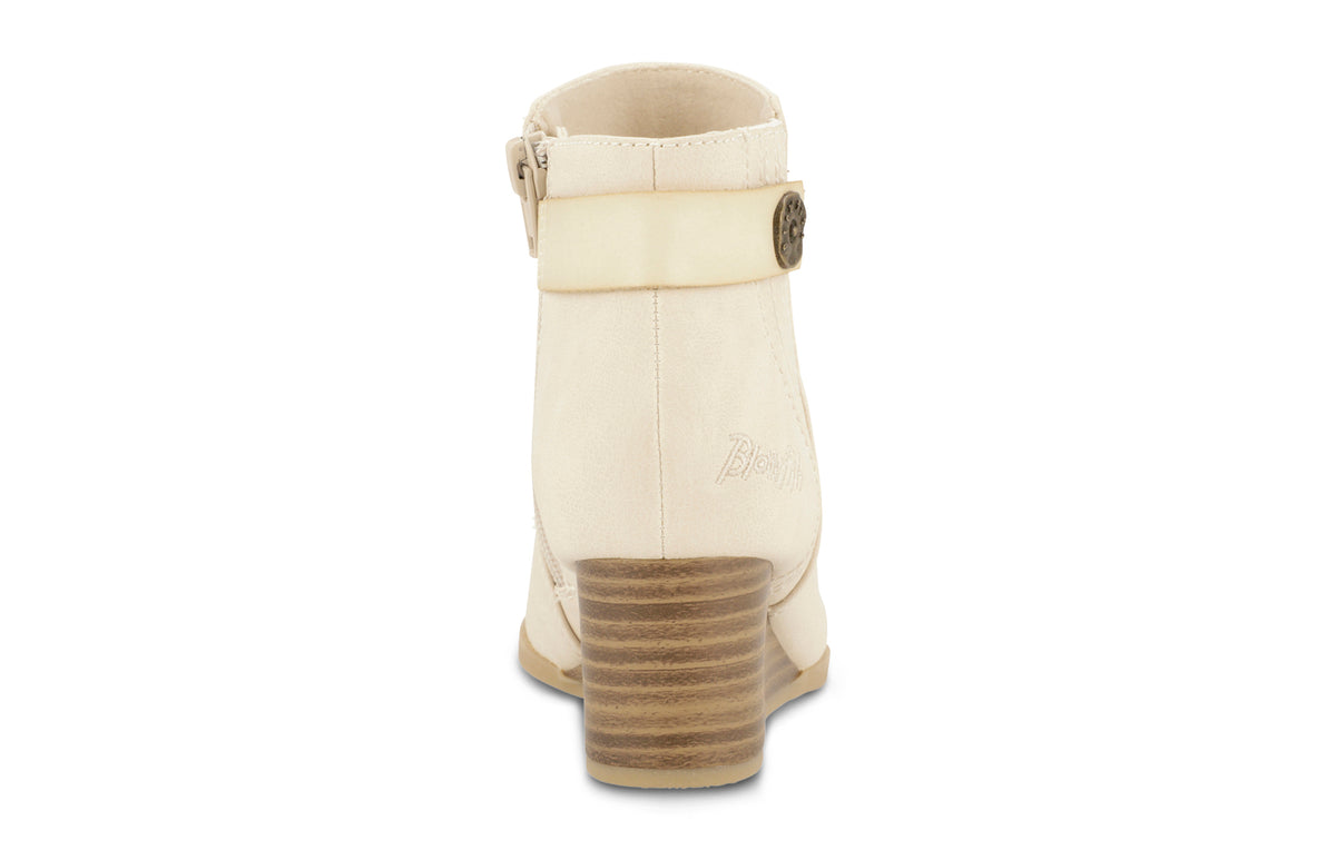 Pastel Wedge Boot - Bone