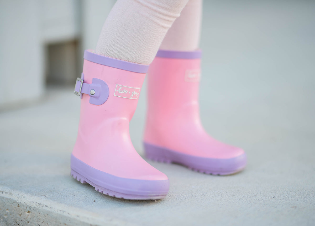 Perfectly Pink Rainboots