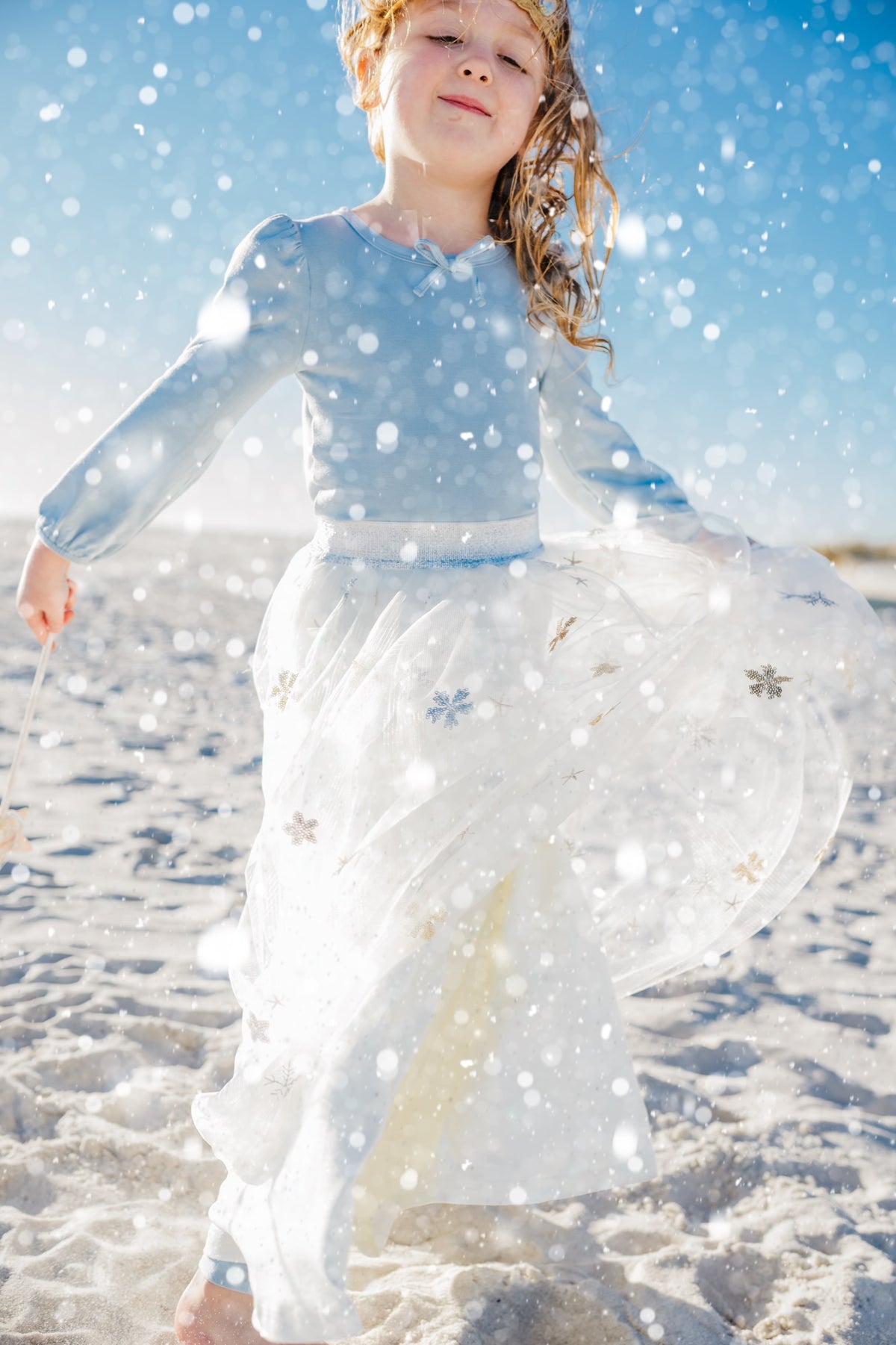 Blue Snow Princess Set