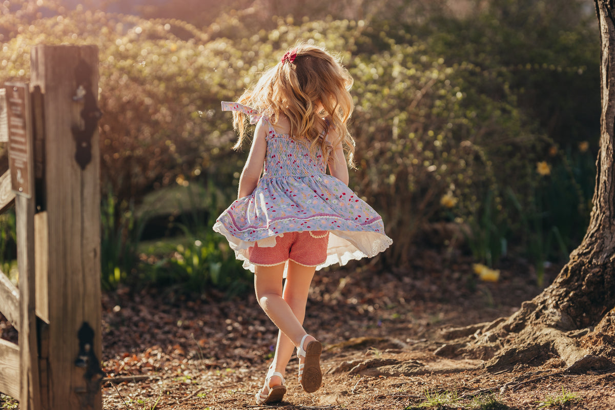 Poppy Smocked Tunic Set