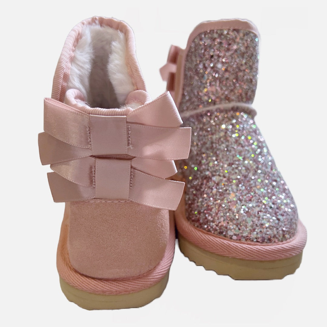 Sparkle Bright Pink Boots