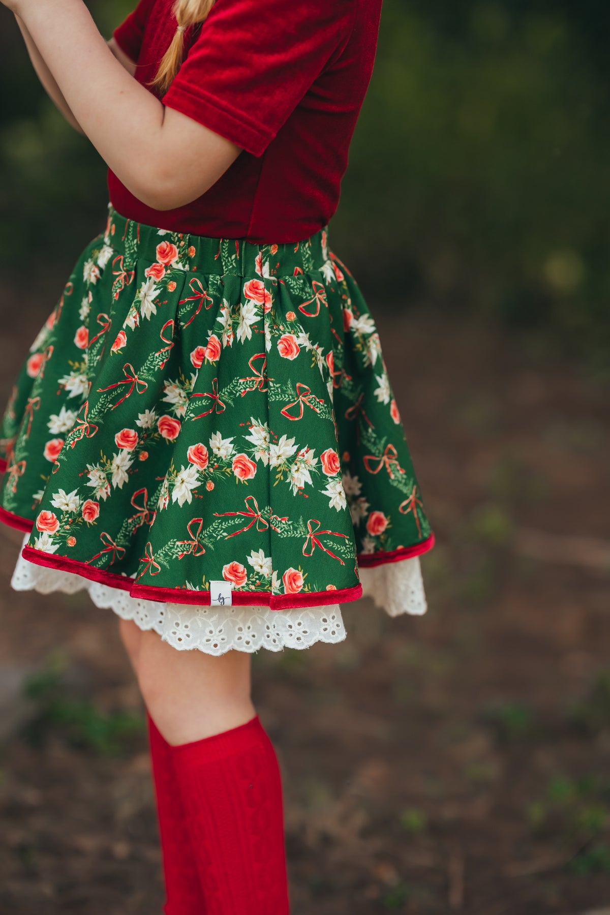 Winterberry Skort