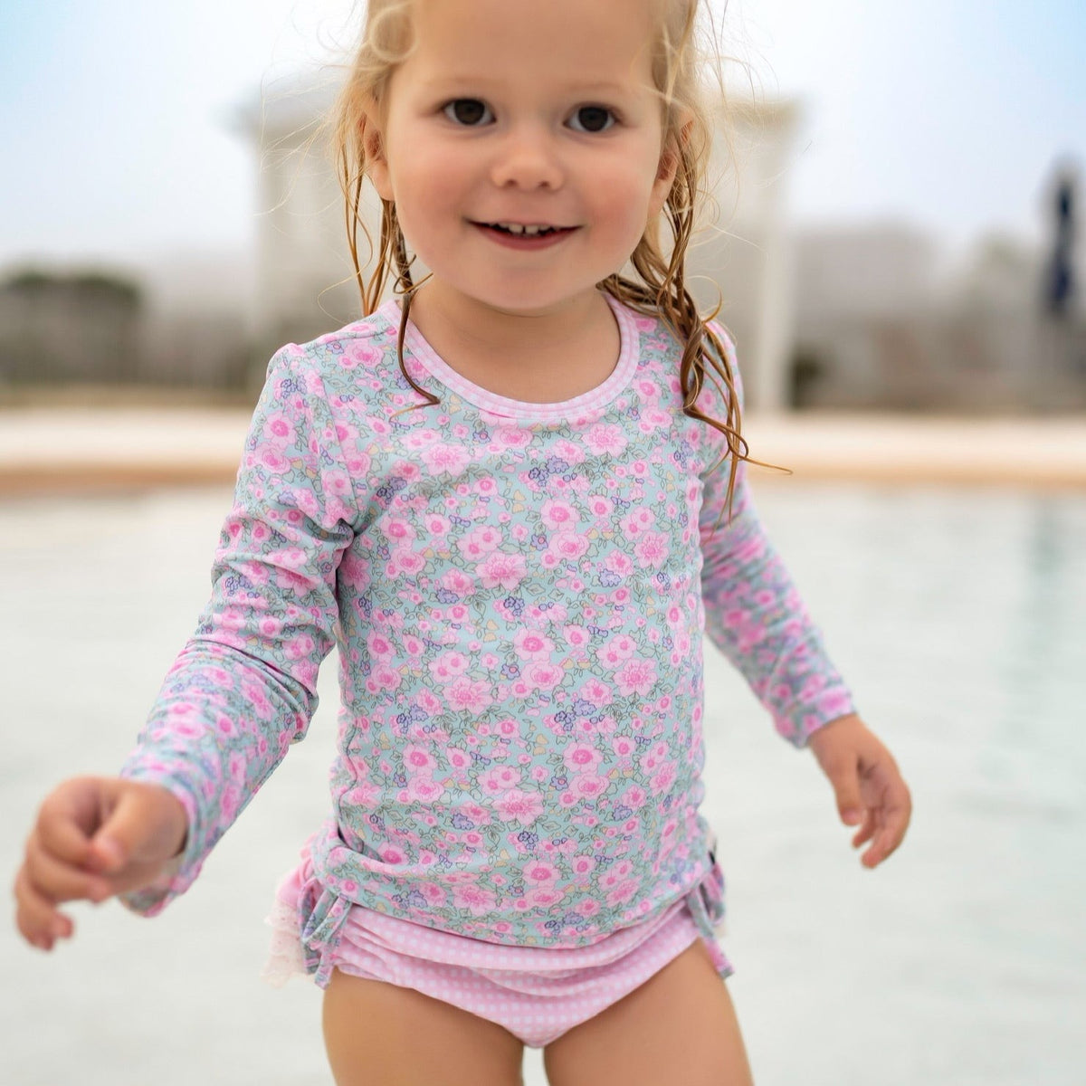 Cherry Blossom Rashguard Top