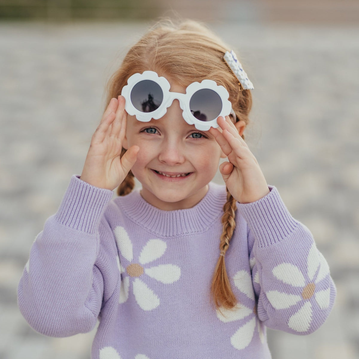 White Flower Sunnies