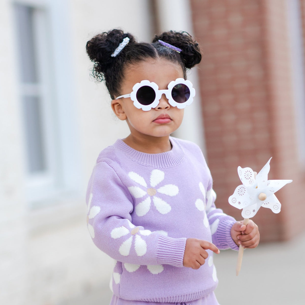 White Flower Sunnies