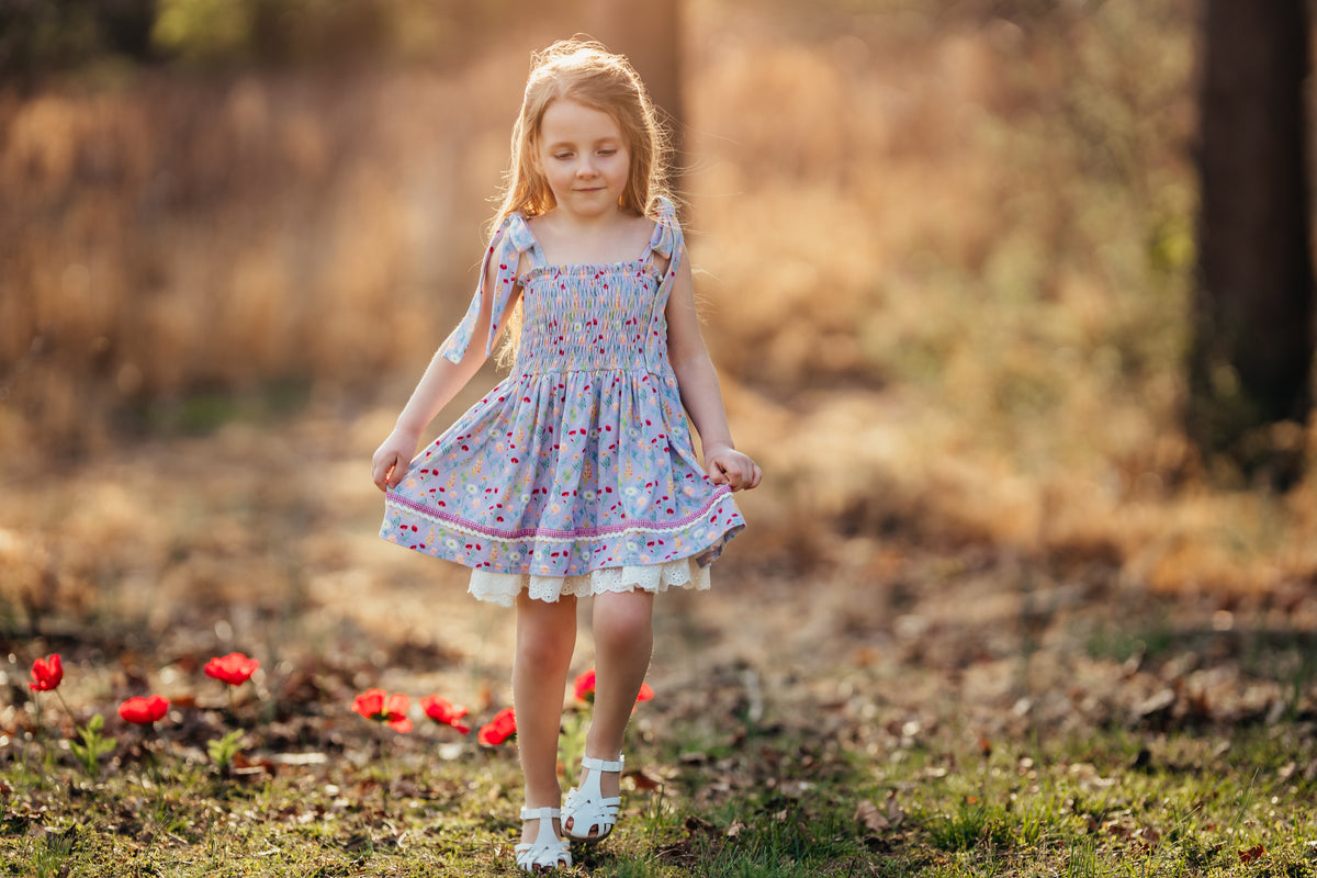 Poppy Smocked Tunic Set