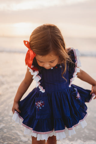 *PREORDER* Lady Liberty Pinafore Set