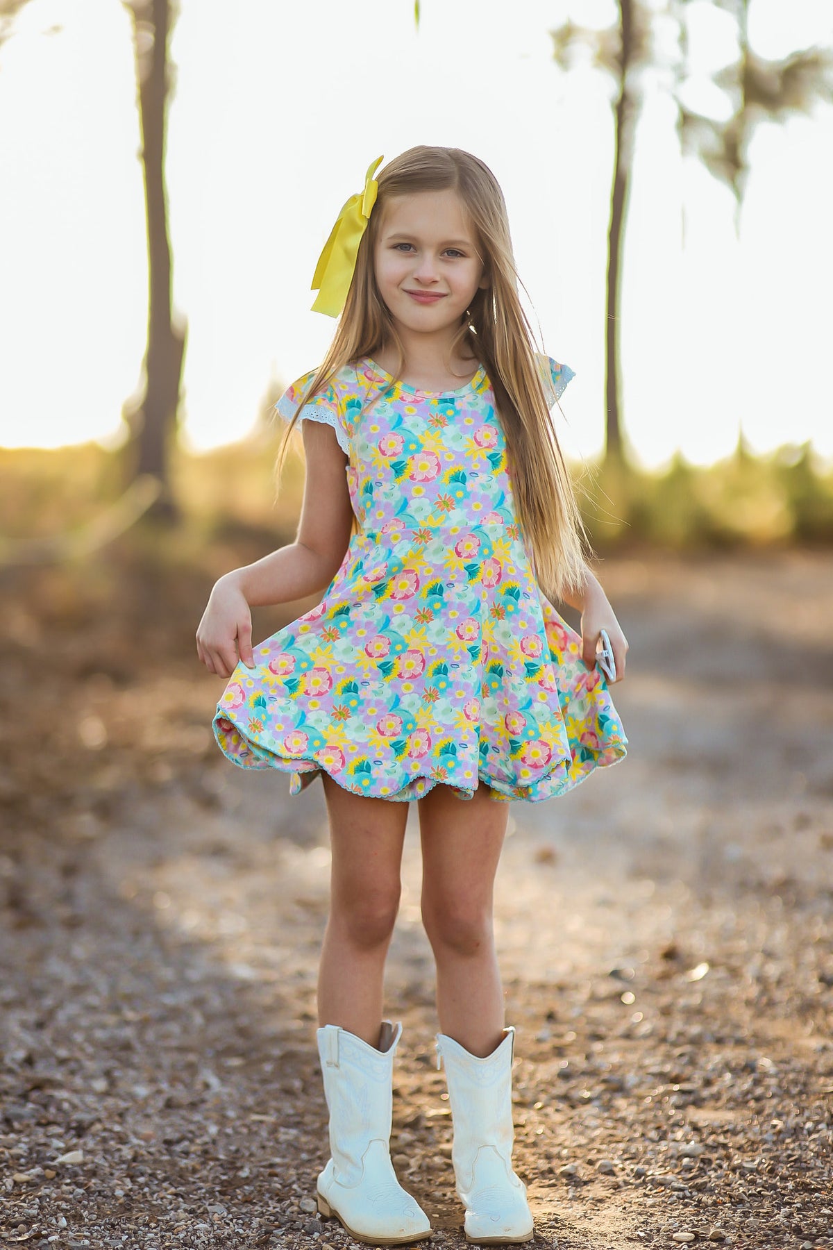 Hibiscus Tunic Set