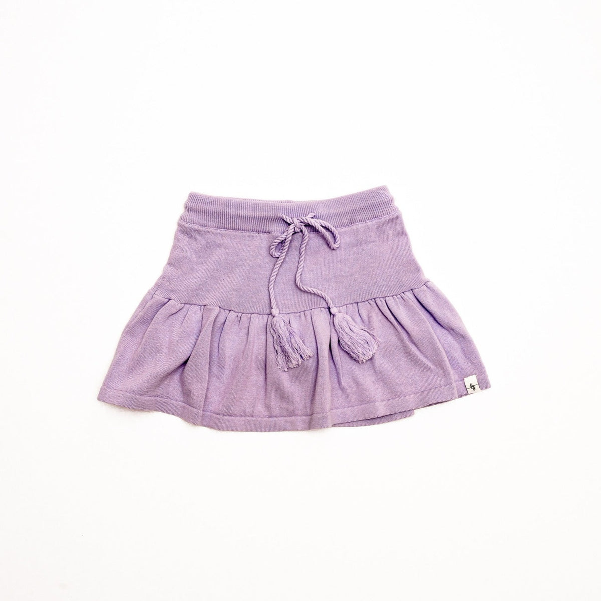 Purple Sweater Skort
