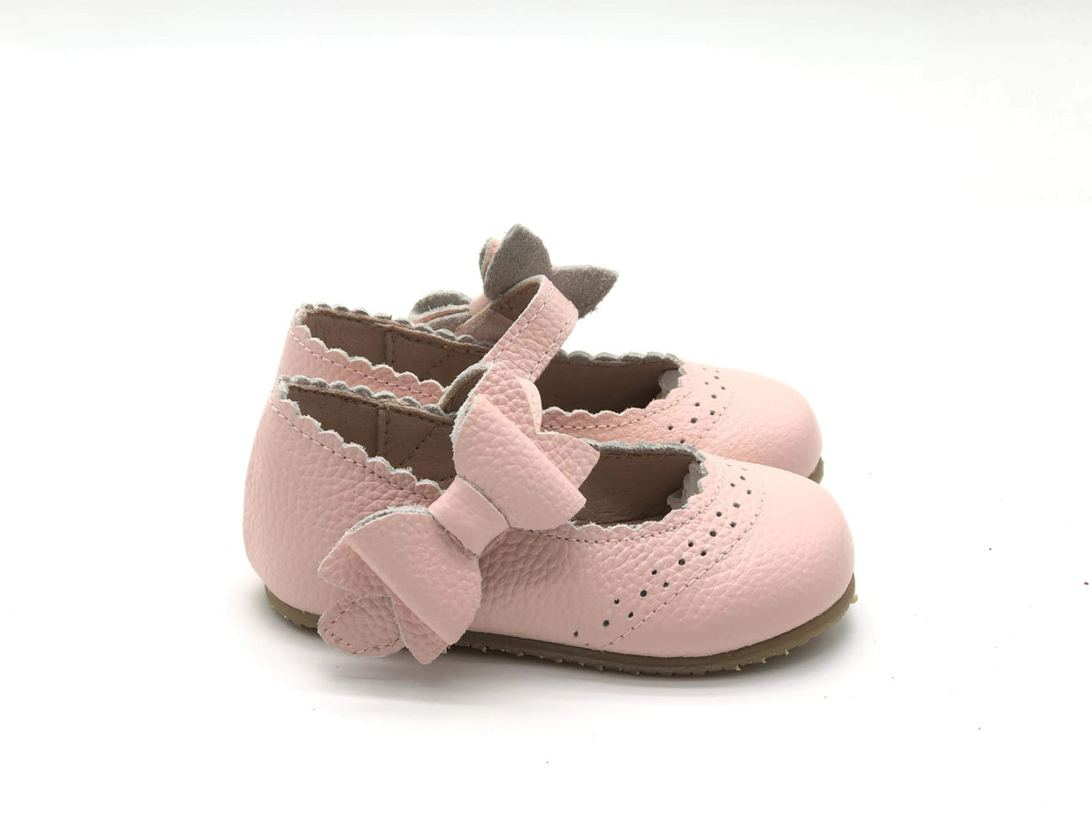 Pink Bow Mary Jane Shoes