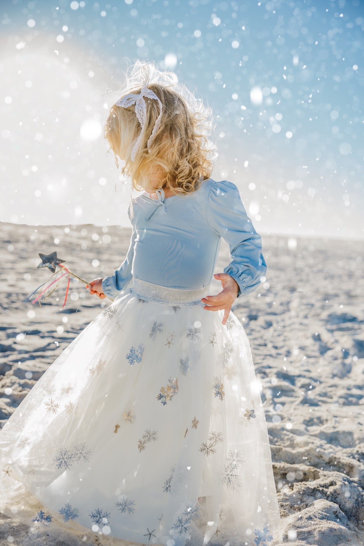 Blue Snow Princess Set