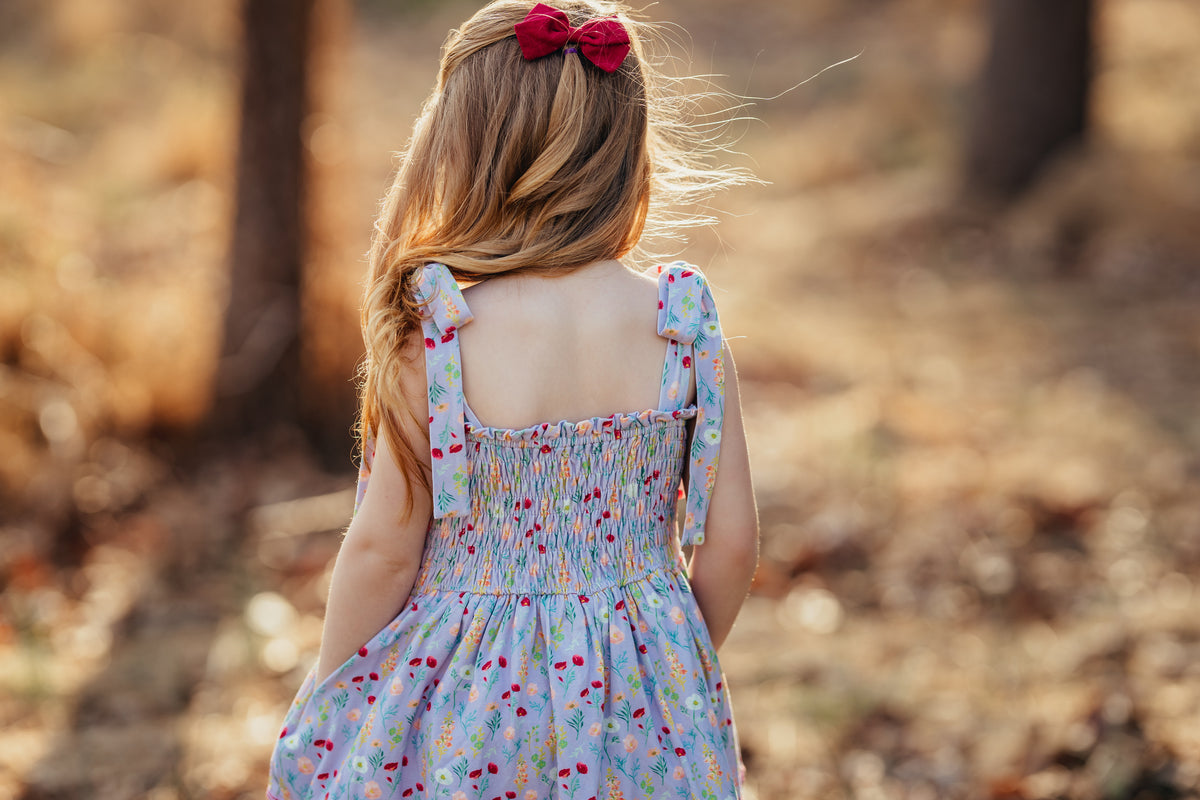 Poppy Smocked Tunic Set