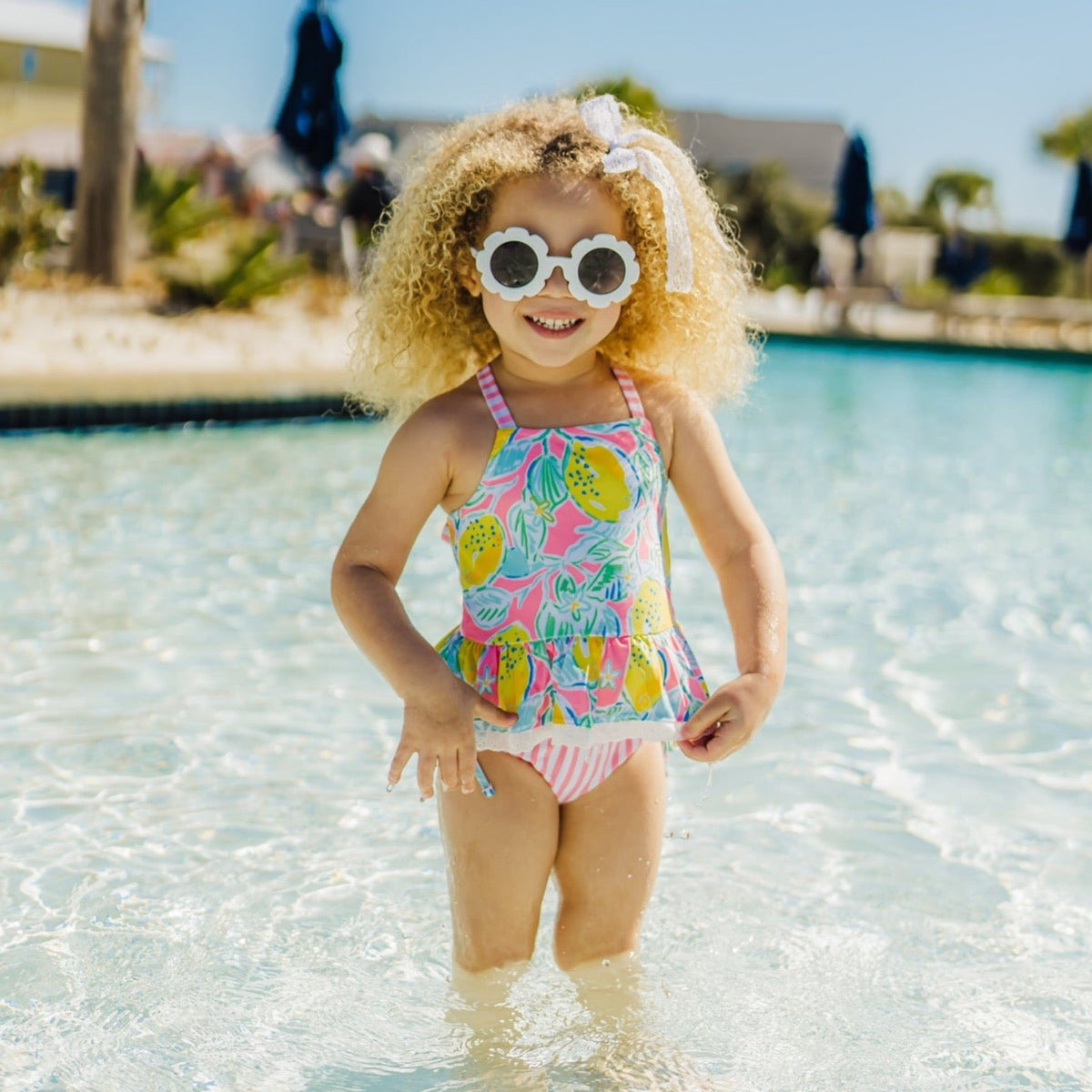 Pretty Pink Lemonade Tankini Set