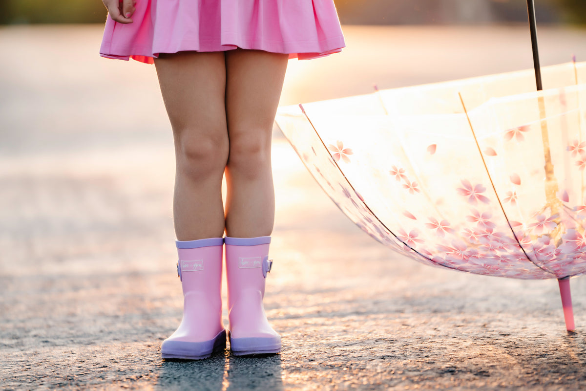 Perfectly Pink Rainboots