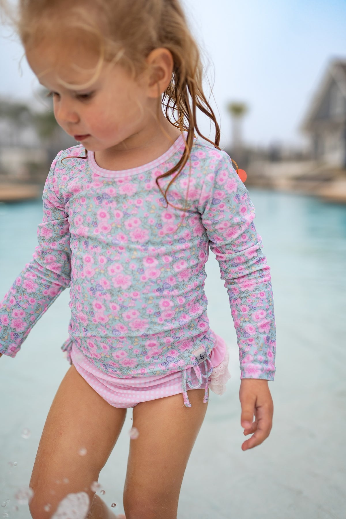 Cherry Blossom Rashguard Top